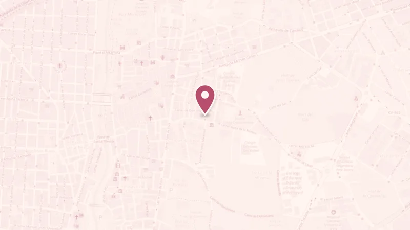 Mapa de la consulta: Calle Beethoven 20, Elche